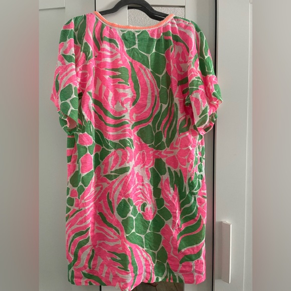 Lilly Puliter Bonita tunic coverup dress Sz. L - Picture 7 of 11